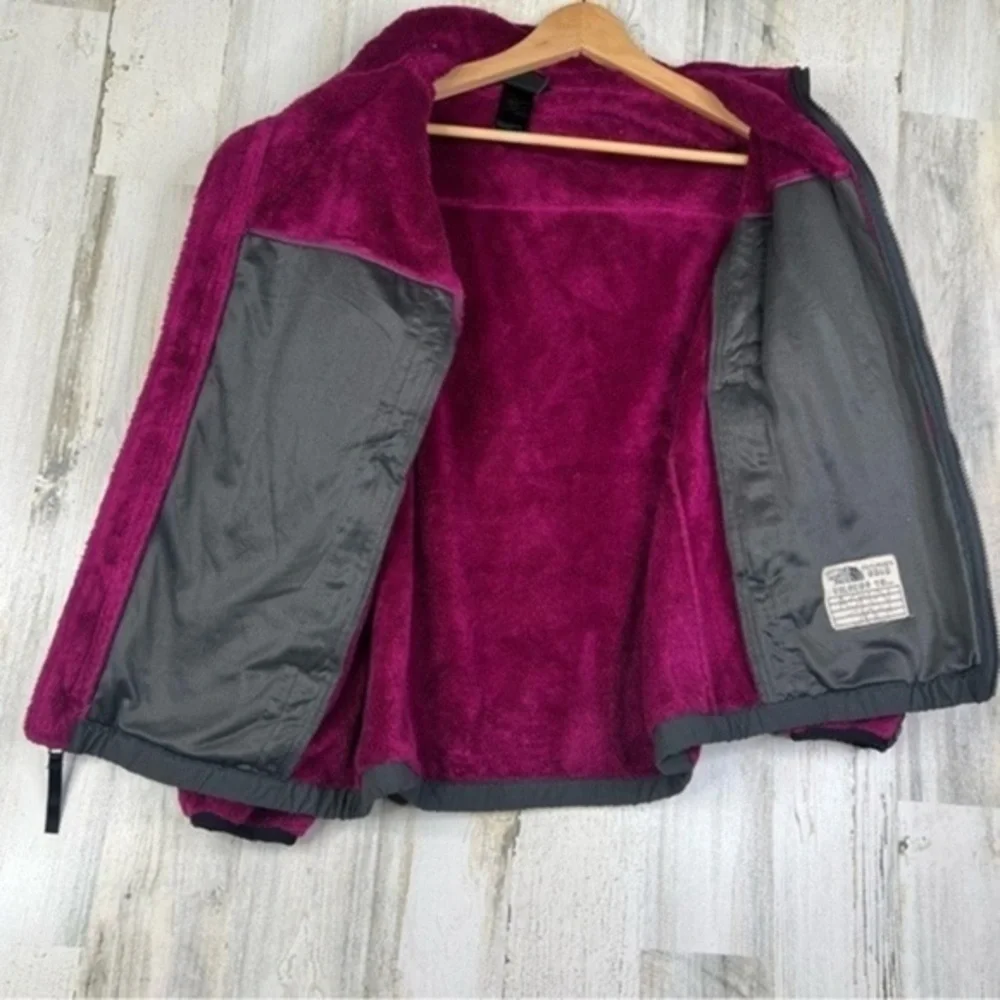 The North Face Full‎ Zip Jacket Girls Size 16 XL